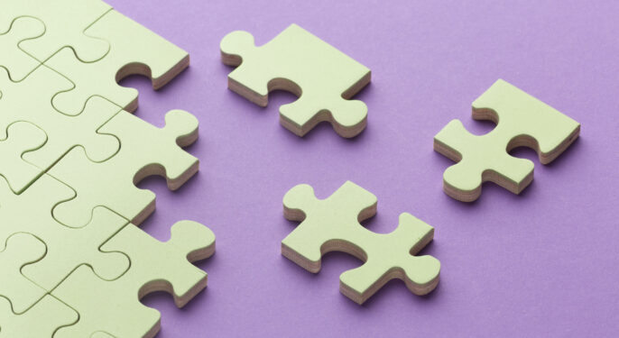 Close up puzzle background 2 50